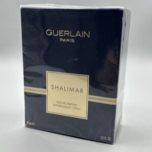 Vntg Shalimar Guerlain Eau De Toilette Spray Perfume Women's Authentic Paris
